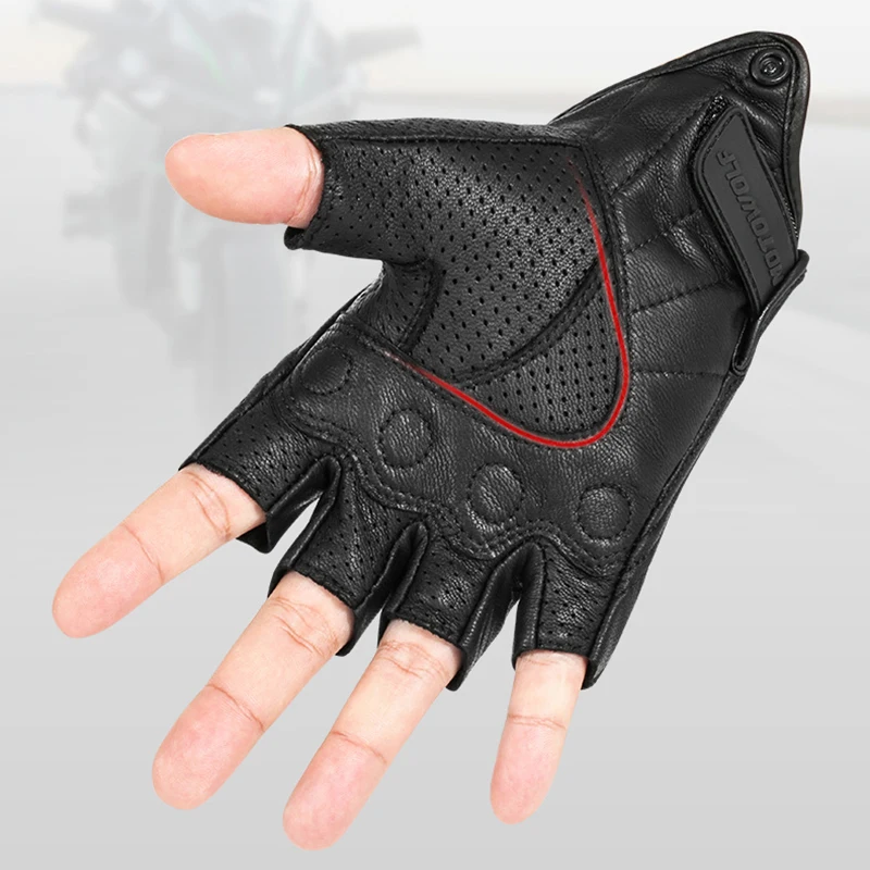 Motorcycle Gloves Winter&Summer Motocross Protective Gear Touch Screen Gloves Real Leather For BMW HONDA R1200GS  R1250GS F900XR