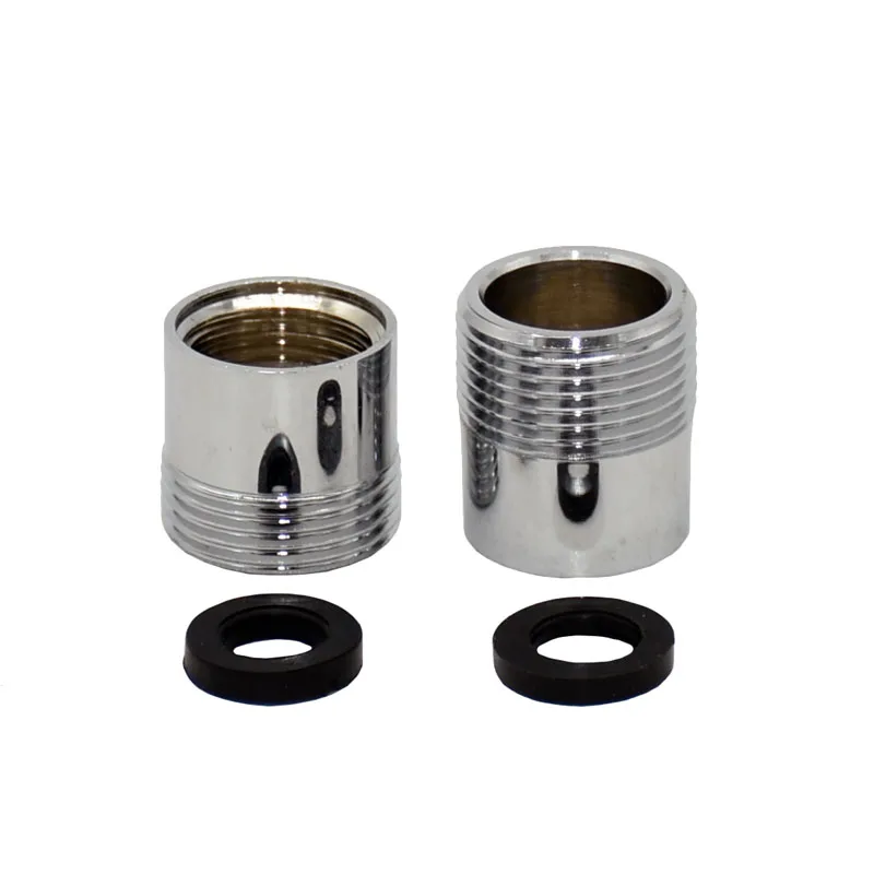 Brass Shower Nozzle Connector Silver Female 1/2