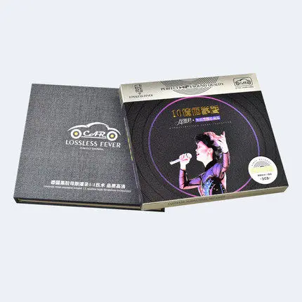 Coffret de 3 disques de musique pop classique, Teresa Teng, album de chanteuse chinoise, collection de chansons, disques vinyles, LPCD, 12cm