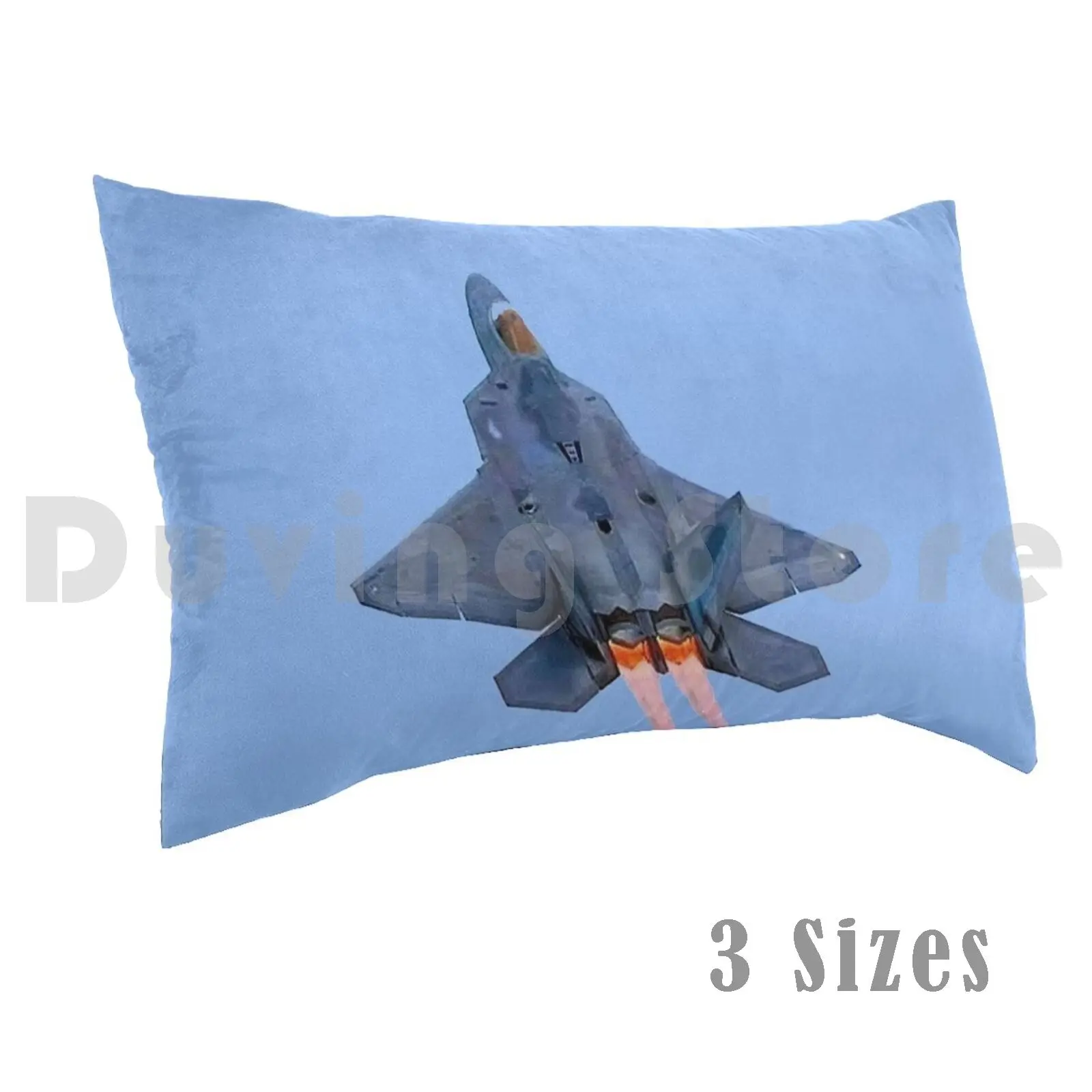 Raptor Jet Usaf Transparent Background Pillow Case DIY 50*70 Usaf Military Jet Fighter Dogfight Iraq Iran Middle East