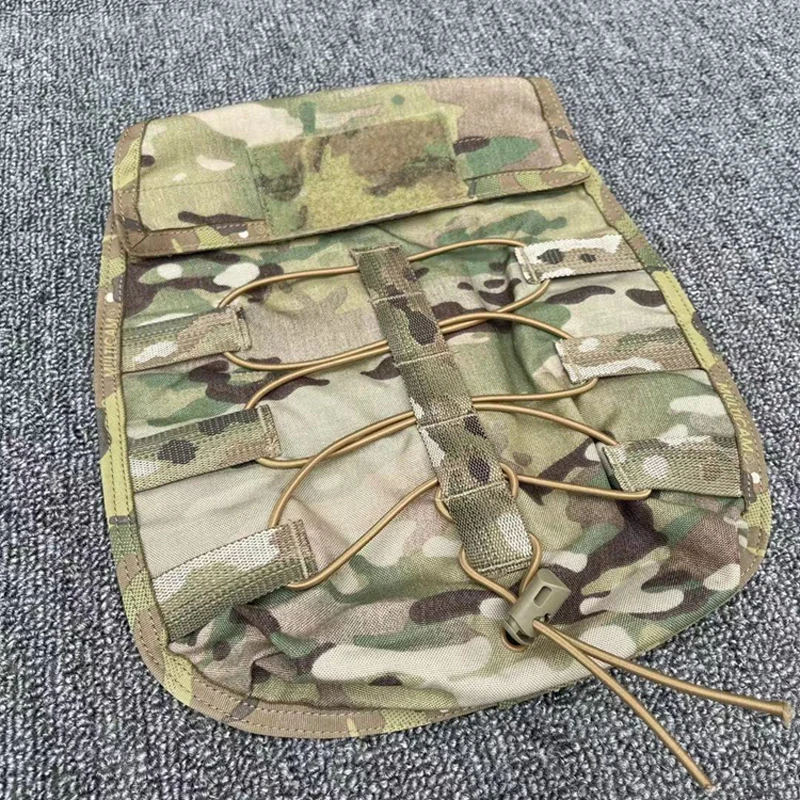 Kantong hidrasi taktis Multicam, ransel Molle pembawa piring berburu perlengkapan tas air