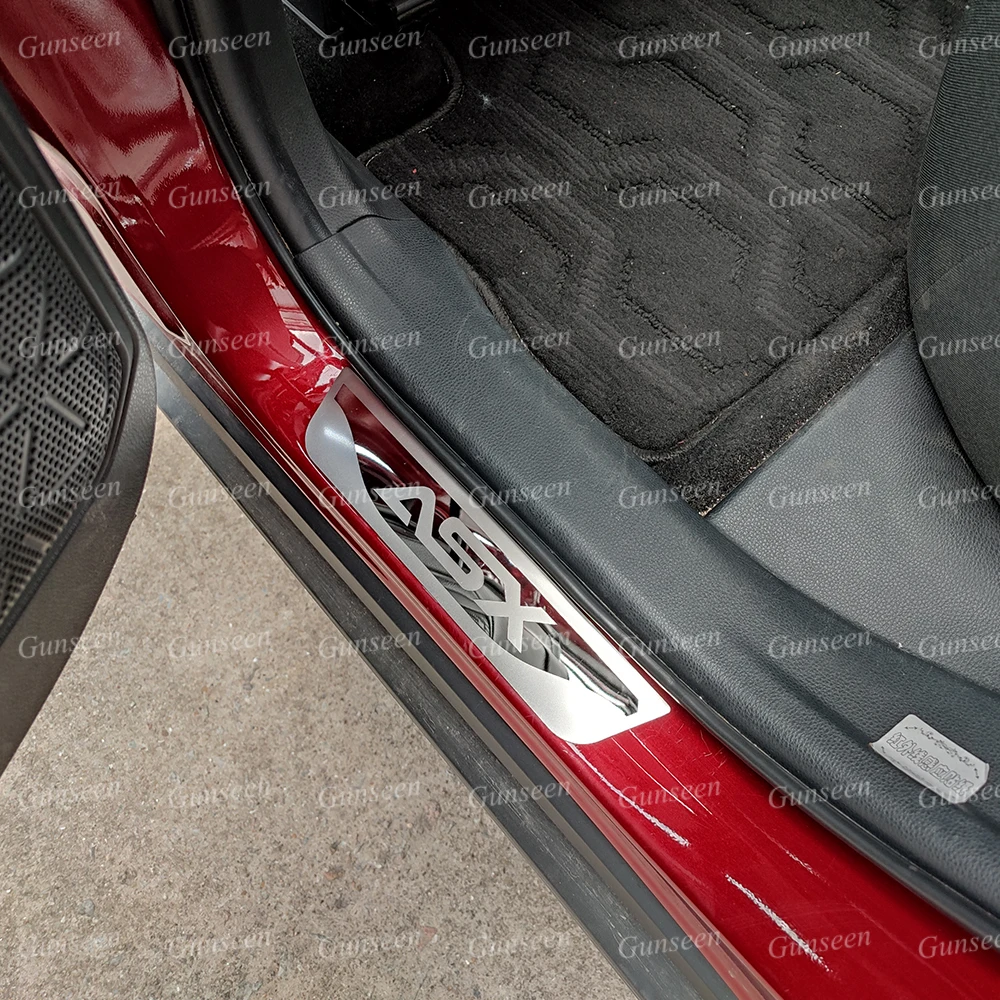 Per Mitsubishi ASX Adesivo Per Auto Davanzale Della Porta Piatto Dello Scuff Accessori di Protezione Auto Pedale Guard Styling Trim 2016 2020 2022 2021