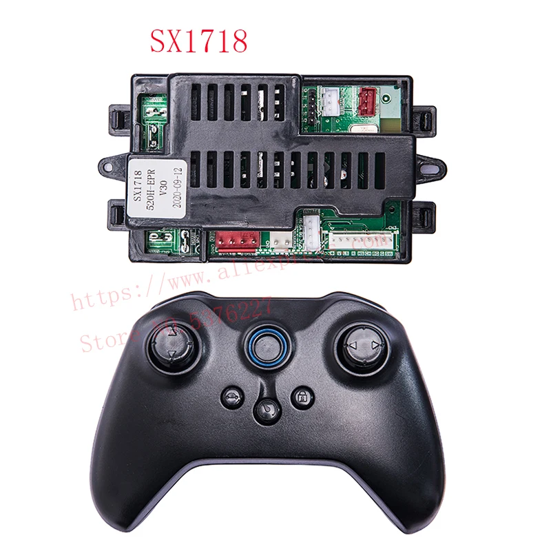 Hollicy hlx sx118 sx1798 sx1718 carro elétrico para crianças 2.4g receptor de controle remoto, controle de partida suave para brinquedos de passeio