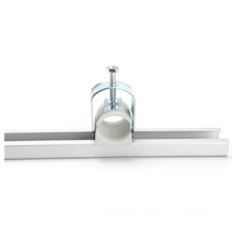 Metal cable clamp BK14 C type track clamp, cabinet cable fixing card