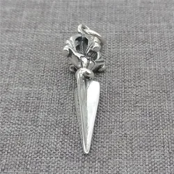 925 Sterling Silver Dorje Phurba Pendant for Buddhism Necklace