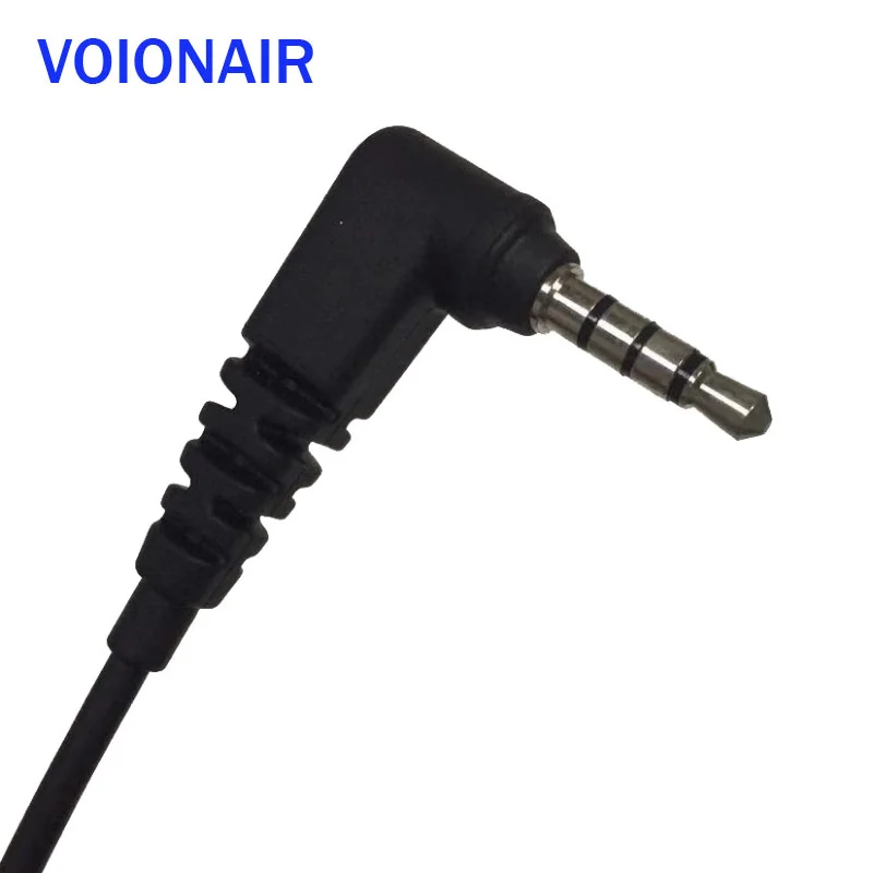 VOIONAIR 10pcs/lot C Shape Ear Hook Earpiece Earphone Headset PTT Mic for Vertex VX-400 VX-410 YAESU FT-2DR FT-3DR FT-70DR