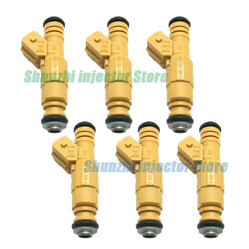 

6pcs Fuel Injector Nozzle For JEEP 4.0L TYPE III Volvo 2.9L V90 960 S90 VORTEC CHEVY 2500 3500 0280155746 1275194