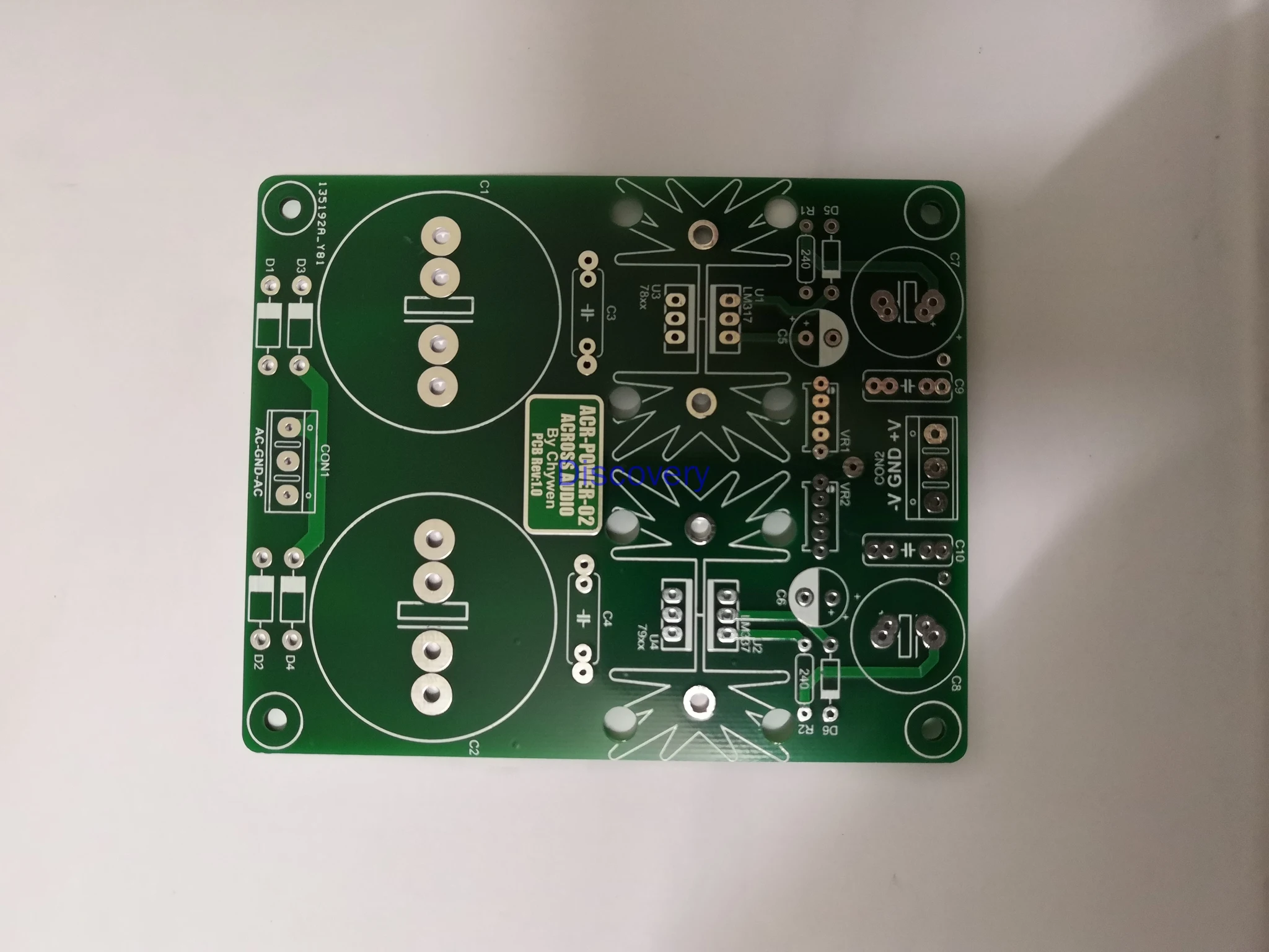 LM317/337หรือ78 **/79 ** แหล่งจ่ายไฟ Board