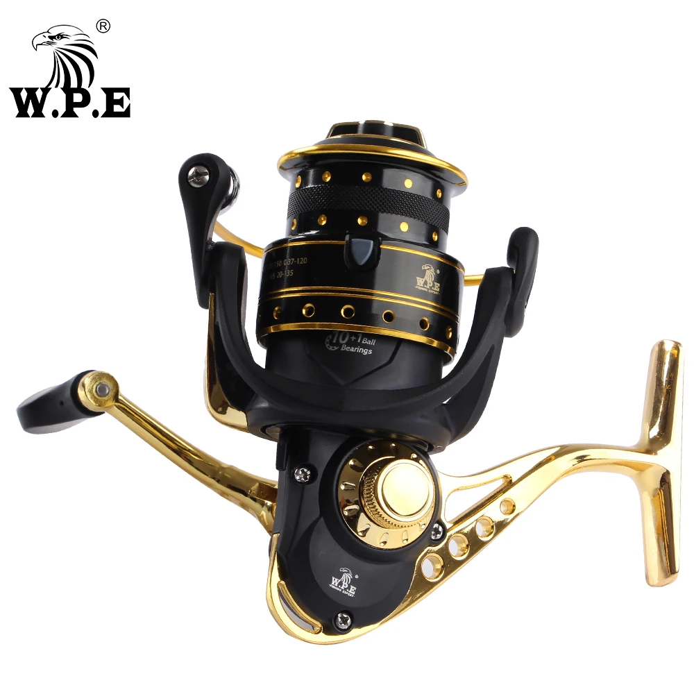 W.P.E 10 + 1 ball bearing CANO BLADE 2000/3000/4000/5000 series carp fishing spool with ultra-light aluminum spool rotating spoo