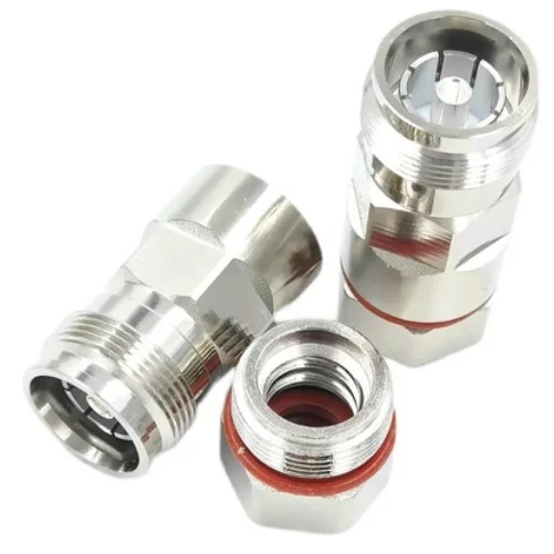 RF Coaxial Connector (mini DIN ) 4.3-10 Female connector for 50-9 1/2  superflexible Coaxial cable 50ohm