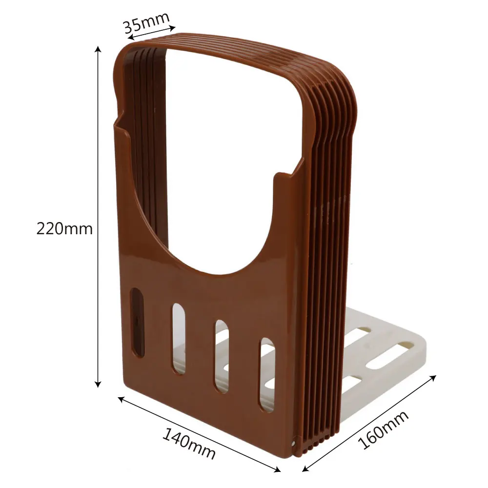 Toast Brot Slicer Ständer Faltbare Laib Cutter Rack Backen Werkzeug Schneiden Guide Kunststoff Slicing Werkzeug