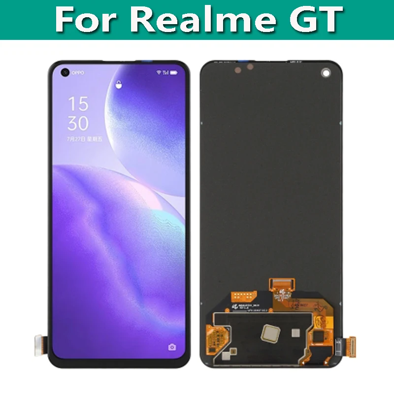 

AMOLED For Realme GT 5G RMX2202 LCD Display Touch Screen Replacement Digitizer Assembly