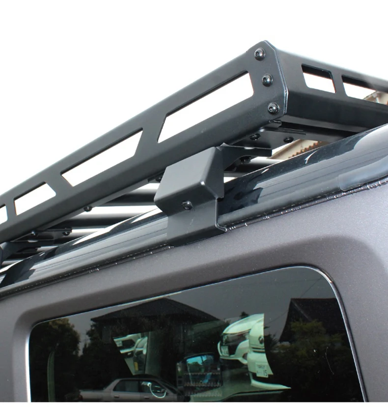 Aluminum Alloy Without Led Holes Roof Rack for Suzuki Jimny JB74 JB64 JB74W JB64W 2018-2020