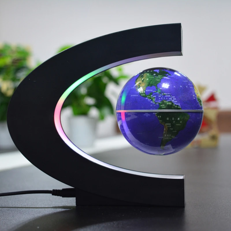 

Maglev globe creative gift set a new unique custom student wedding promotion gift for Christmas office desk decoration