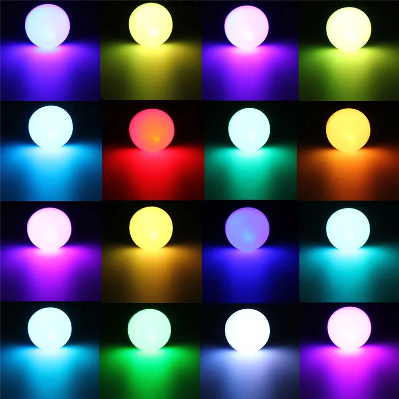 1 قطعة 20W E27 RGB اللون تغيير الصمام لمبة بقعة الفيضانات ضوء مصباح المنزل توفير الطاقة مصباح 85-265V مع البعيد