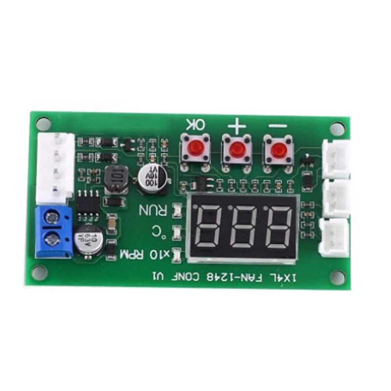 DC 12V 24V 48V 5A 2 3 4 Wire PWM Motor Fan Speed Controller Governor Temperature Control Support EC EBM Fan CNIM Hot