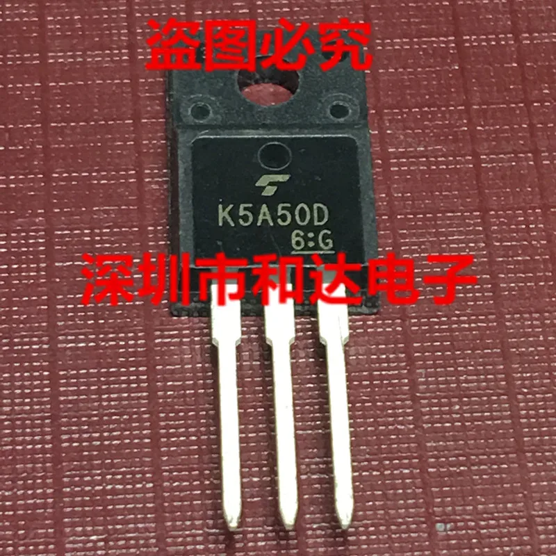 

Original 5pcs/ TK5A50D K5A50D TO-220F 500V 15A