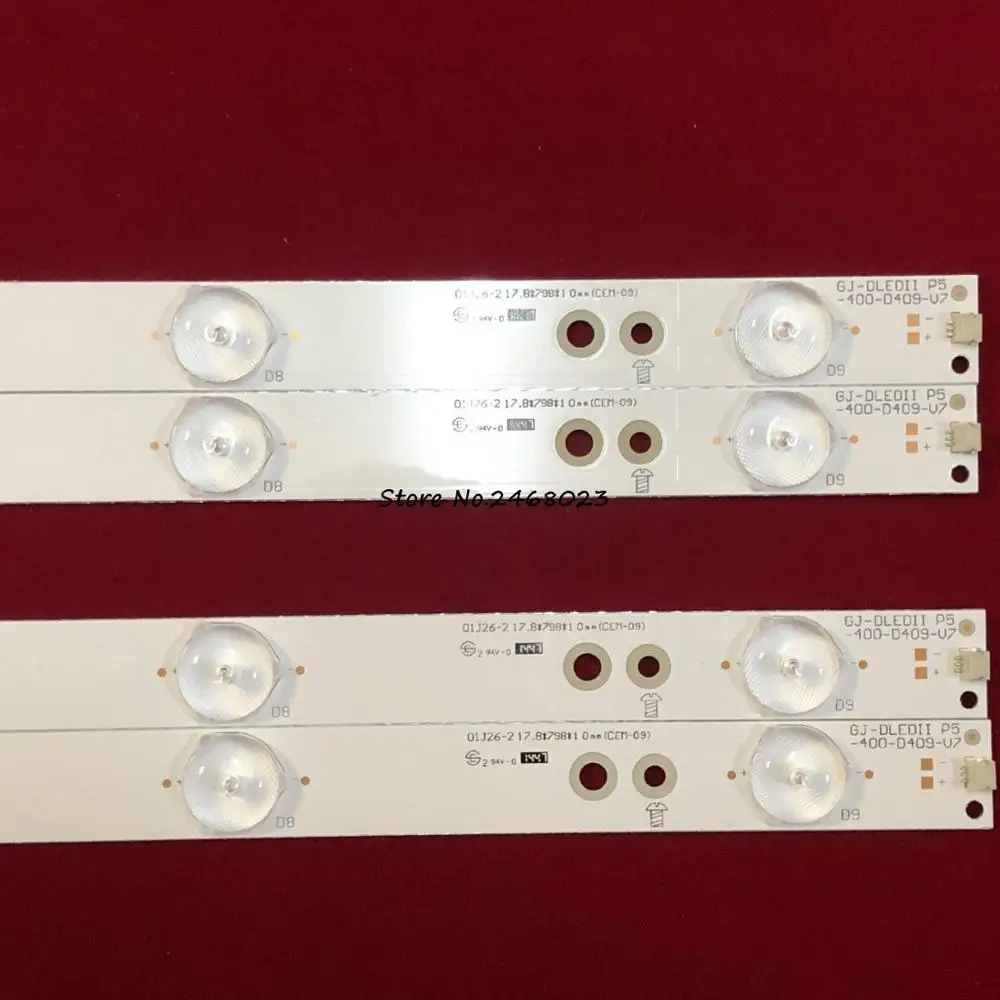 Led Backlight Strip Voor 40pff5650/T3 40pff5655/T3 40pfg5109/78 40pfh4100/88 40pfh4319/88 40pfh5500/88 LB-PF3528-GJD2P5C404X9-B H