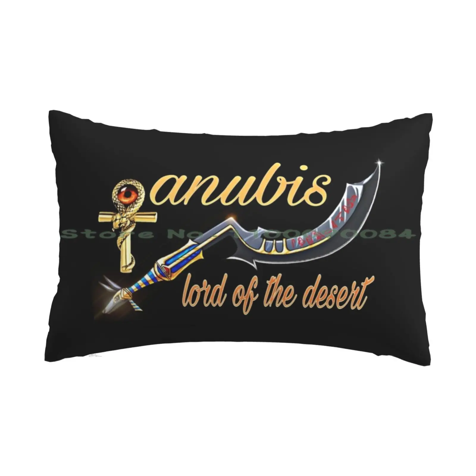 Anubis Lord Of The Desert Pillow Case 20x30 50*75 Sofa Bedroom Keep Token Logo Crypto Keep Altcoin Cryptocurrency Incentivized