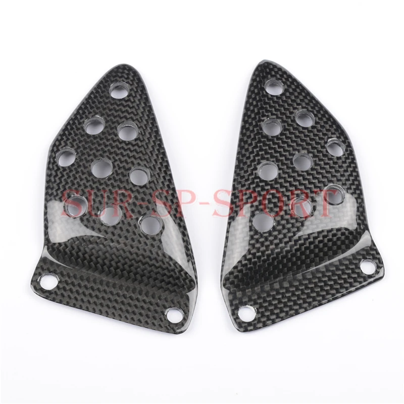 

Rear Heel Plates Carbon Fiber For Buell XB9 XB12 S R Firebolt