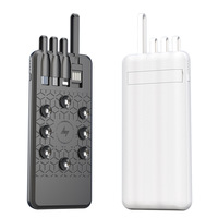 Portable Magsafe Power Bank Magnetic Mobile Phone Charger External Battery Powerbank Built in Cable for iPhone Xiaomi 20000mAh