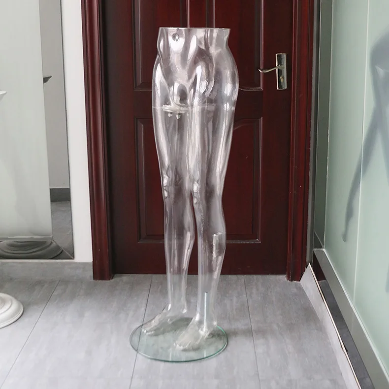 Fashion Female Clear Mannequin Lower Body Transparent Model On Promotion