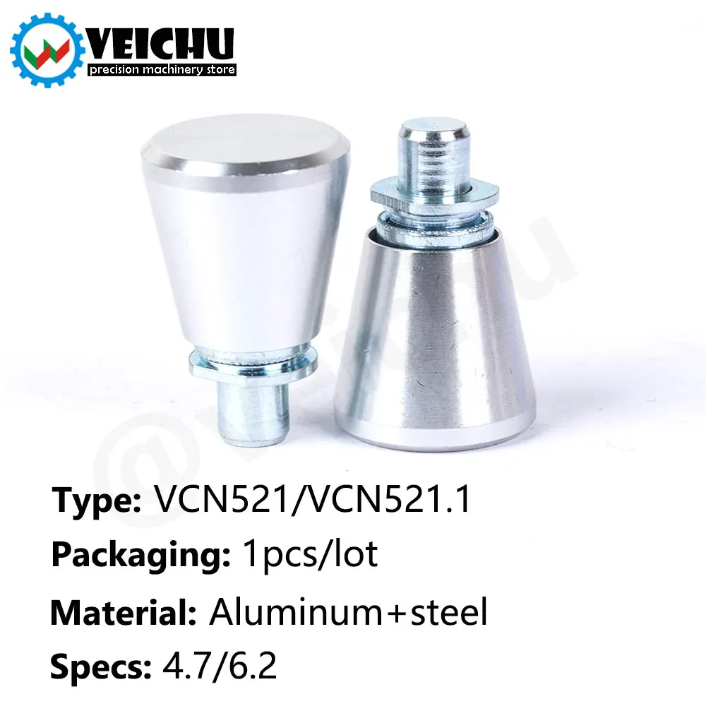 VCN521/VCN521.1 Aluminum Carbon Steel Spring Plungers Locating Fastener Return-Type/Self-Locking Detent Pins Lock Pins