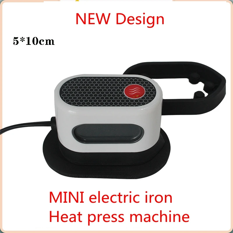 Mini portable heat press sublimation digital transfer LOGO short sleeve DIY label hot stamping machine