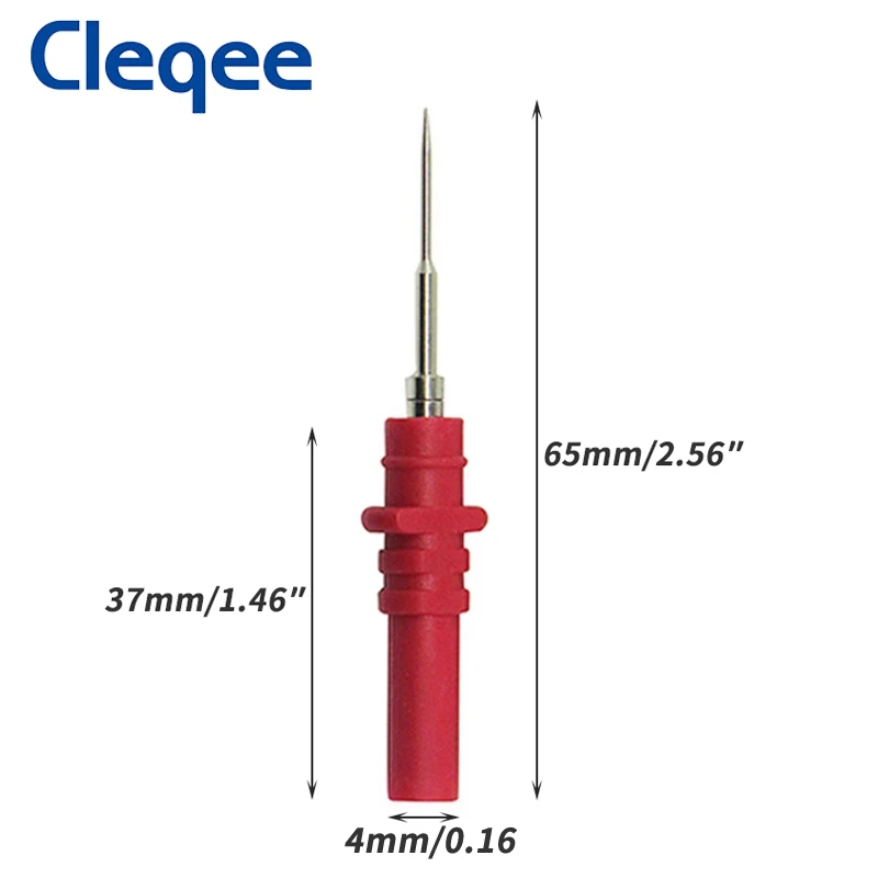 Cleqee P8002 HT307 Needle Back Test Probe Pin Screw Auto Diagnostic Test Handheld Oscilloscope Set Acupuncture Repair Tool