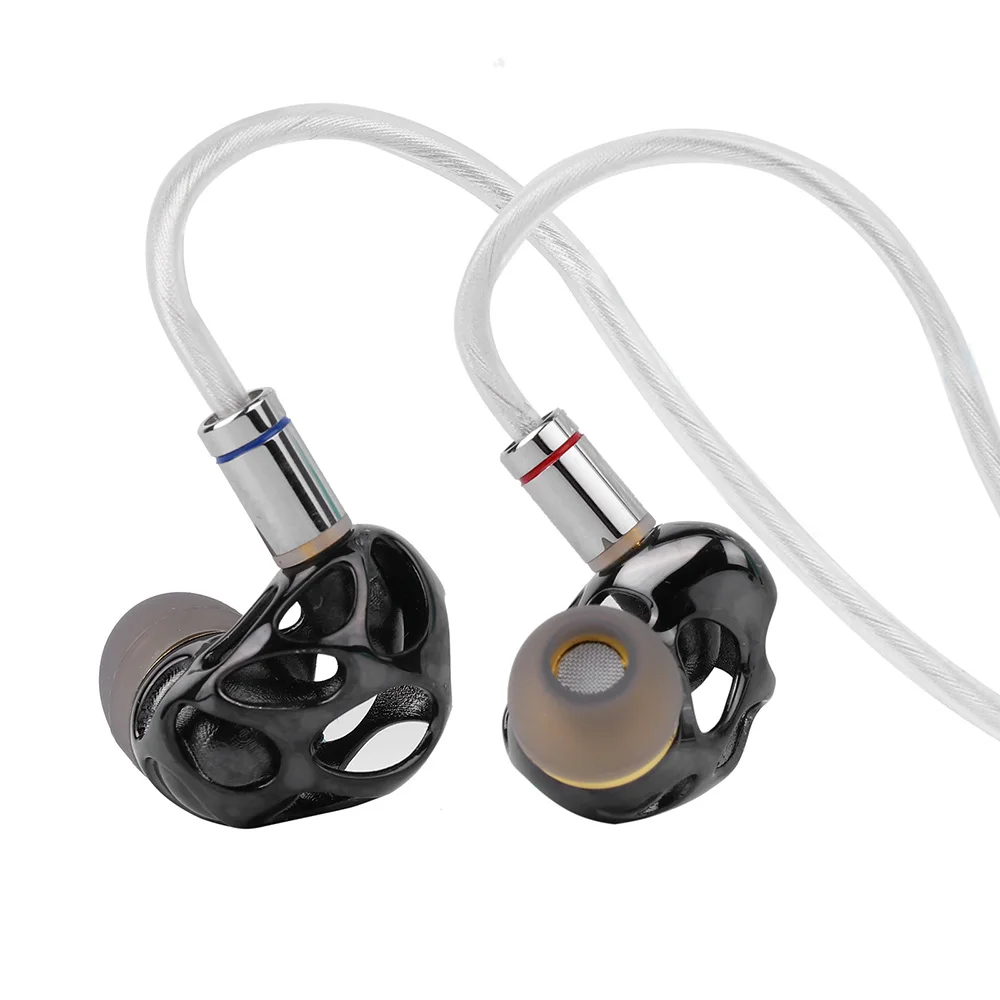 BLON BL-A8 Prometheus HiFi In-ear Earphones with 10mm Dynamic Driver, 3D-Printed Metallic Shell, Detachable 2 Pin Cable