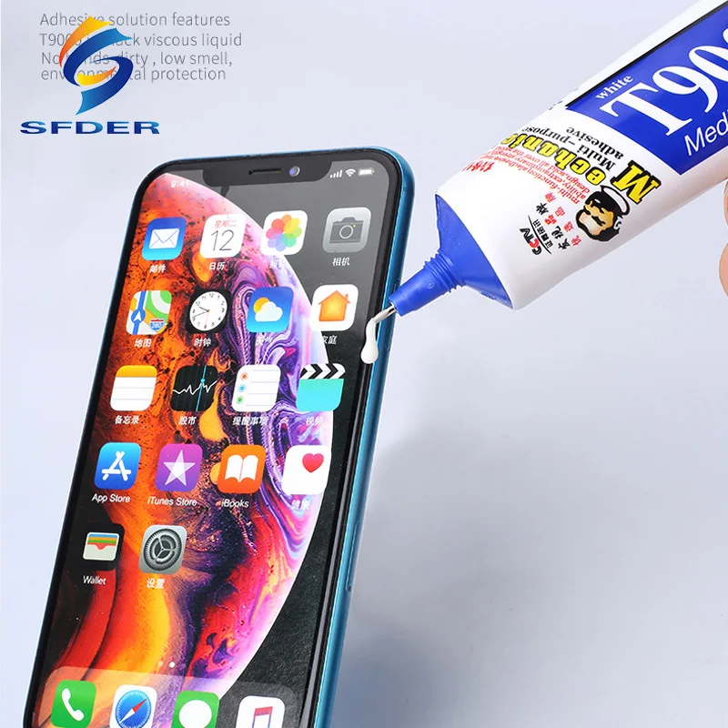 MECHANIC T9000 White Liquid Adhesive Epoxy Resin Glue Environmental Protection Universal Glue For Phone Frame Repair Tools