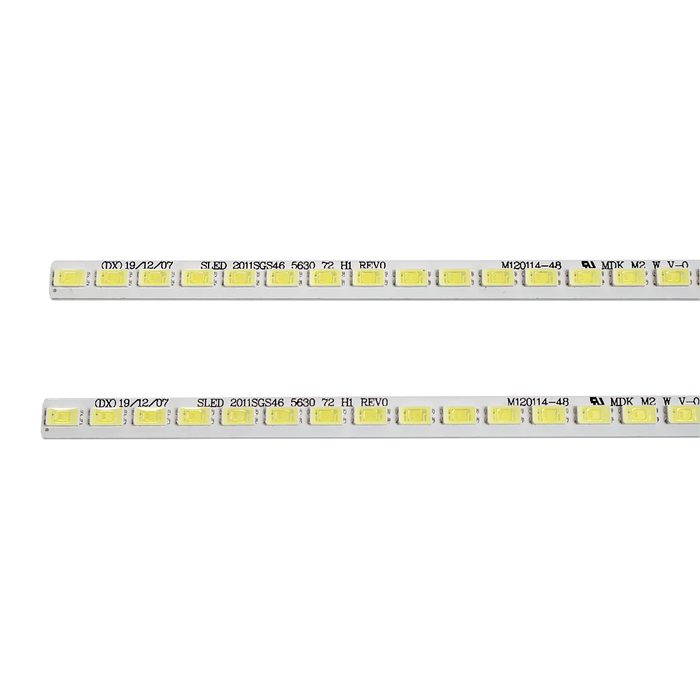 

10pcs/Lot 100% new LED strip 72leds SLED 2011SGS46 5630 72 H1 REV0 LJ64-03035A for Samsung LTA460HJ15 LTA460HJ14 LTA460HQ12