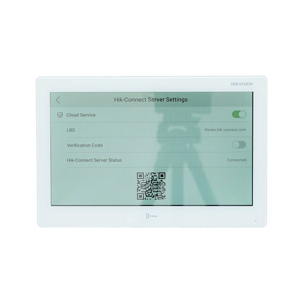 Good International version 10 inch DS-KH9510-WTE1 Indoor Monitor,802.3af POE, app Hik-connect,WiFi,Video intercom