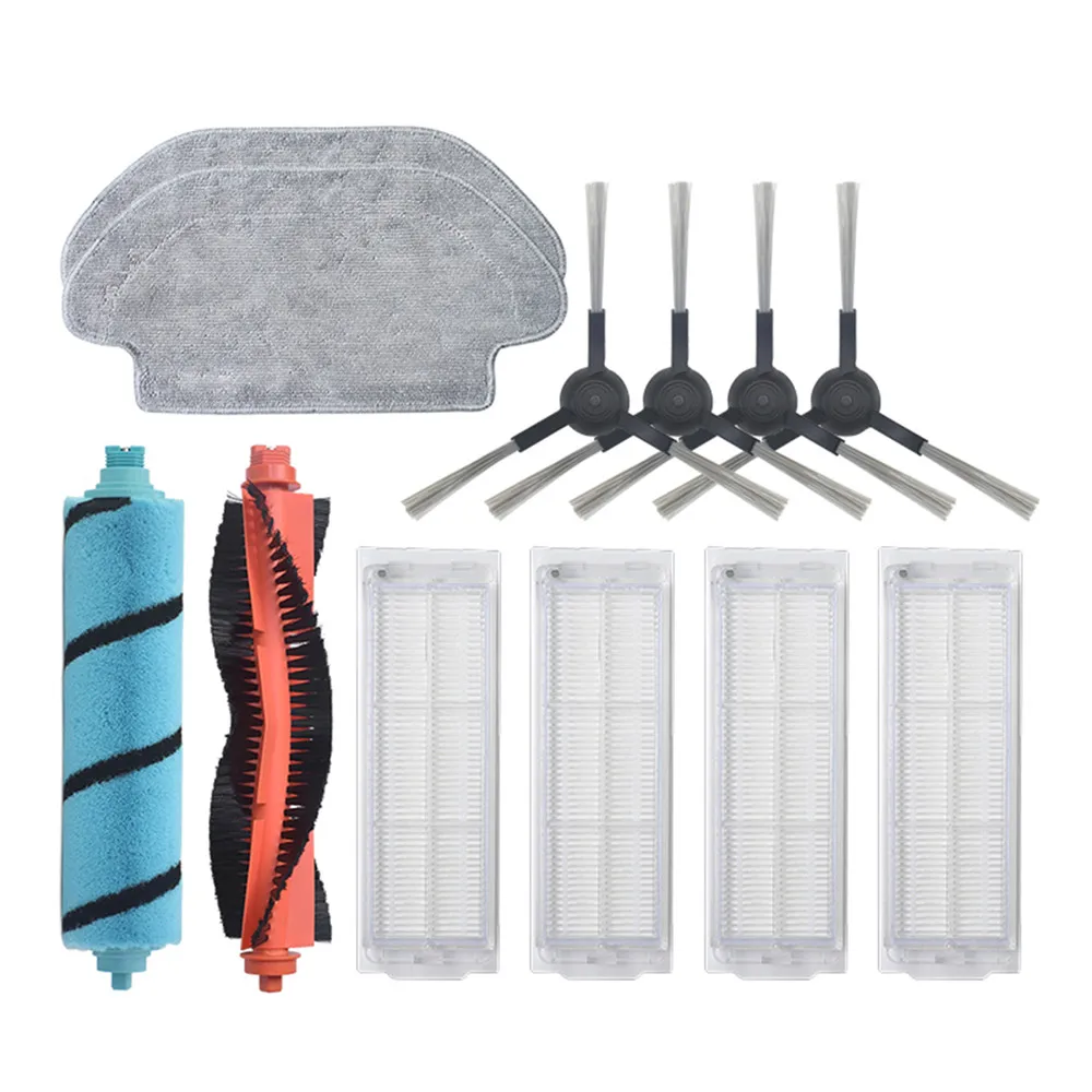 Filtre pour rouleau principal et brosse latérale, tampon de nettoyage pour filtre HEPA Conga 3490 et pièces d'aspirateur