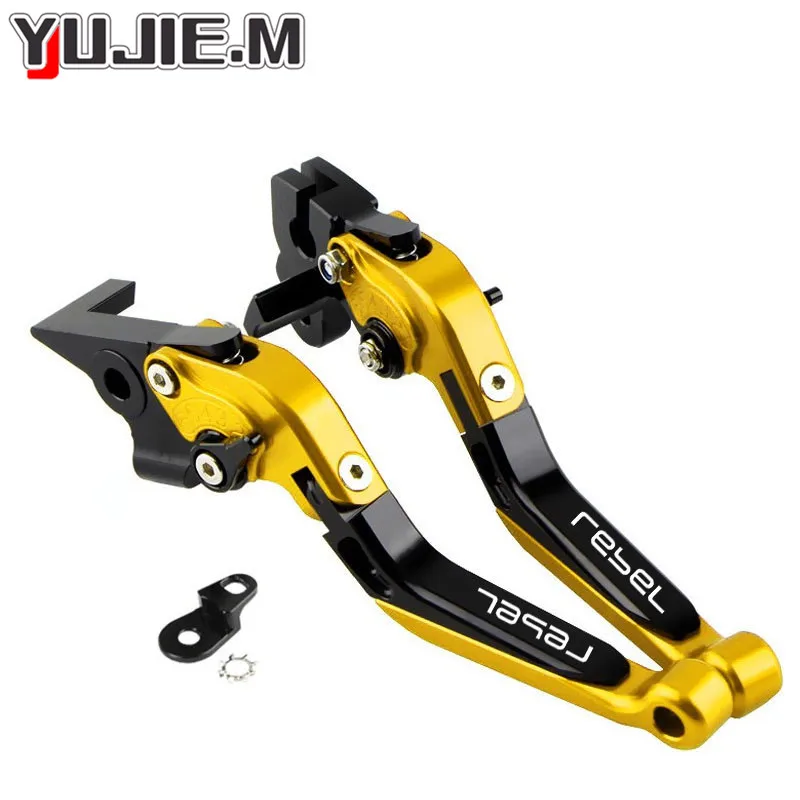 With parking function For Rebel 300 500 CMX300 CMX500 CM300 CM500 scooter accessories folding extendable brake levers