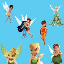 Tinker Bell fusibile Patch fai da te ragazza Iron-on trasferimento di calore adesivi t-shirt/felpa Patch per abbigliamento decorazioni personalizzate Applique