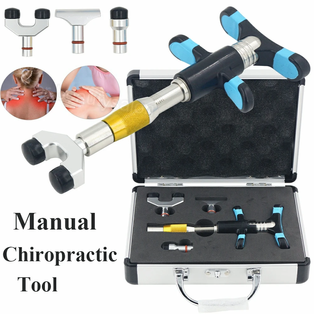 

Adjustable Manual Correction Gun Intensity Therapy Instrument 300N Chiropractic Adjusting Tool Portable Chiropractic Massage Gun