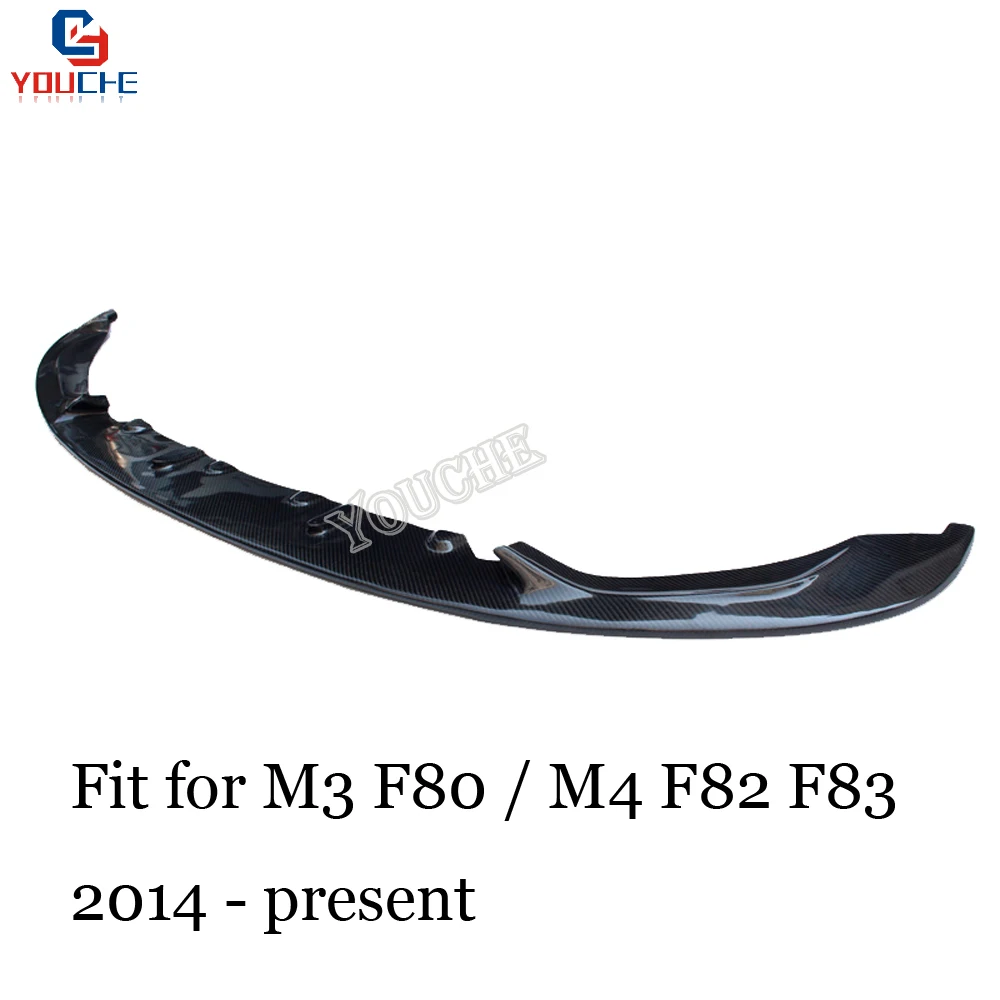 

F82 3D Style Front Bumper Lip Spoiler for BMW M3 F80 M4 F82 F83 2014 - present Sedan Coupe Cabriolet Front Lip