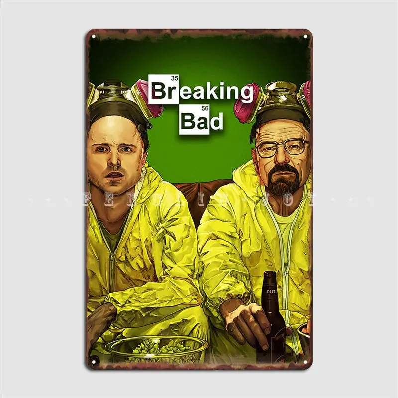 

Breaking Bad Metal Plaque Poster Cinema Living Room Plates Garage Club Retro Tin Sign Posters