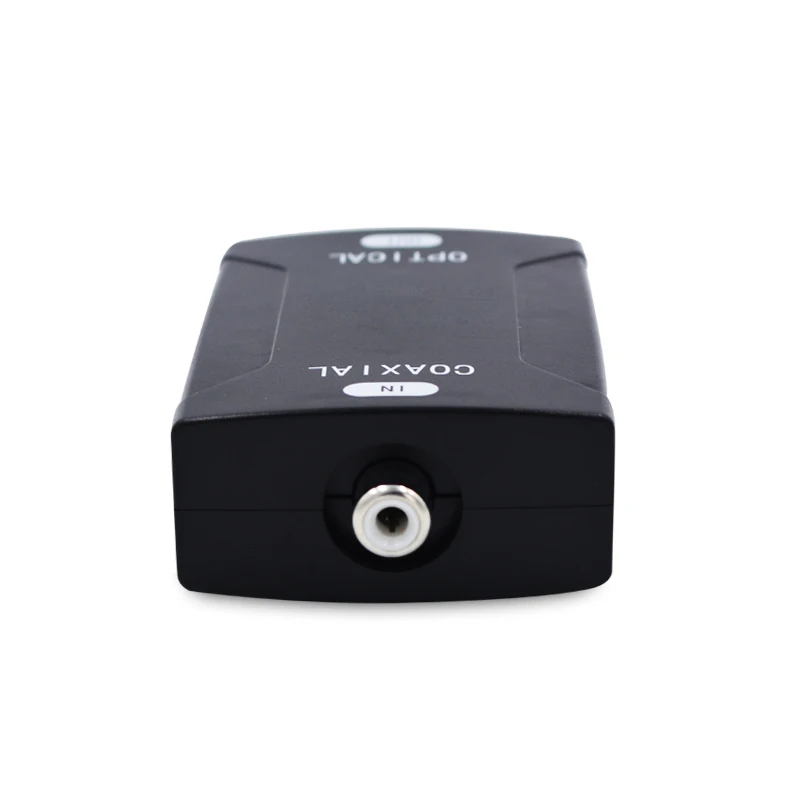 Digital Coax Coaxial RCA to Optical TOSlink SPDIF Digital Audio Converter Adapter