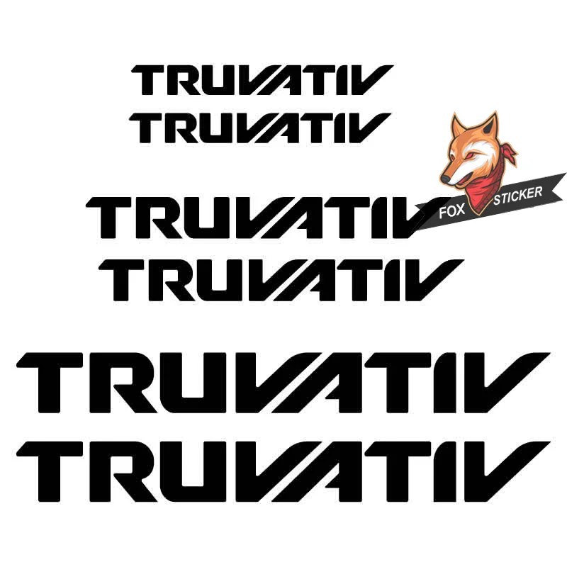 Bicycle frame stickers road bike mountain bike MTB Track bike TT bike cycle decal reflective stickers for TRUVATIV stickers