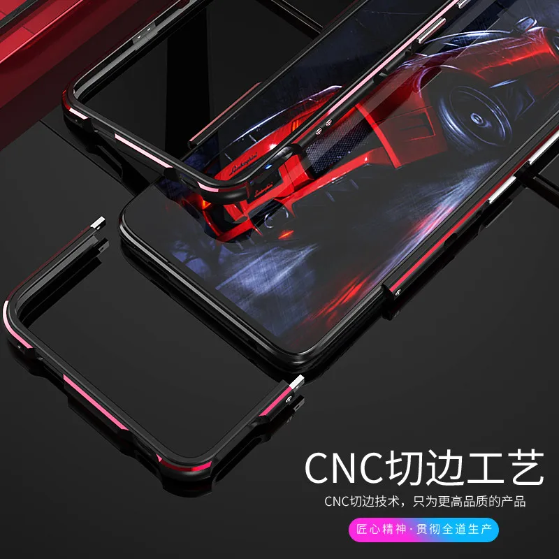 Bumper Case For Asus ROG Phone 5 5G Luxury Aluminum Metal Phone Frame Asus ROG 5 Pro Metal Camera Lens Protector ROG5 Ultimate
