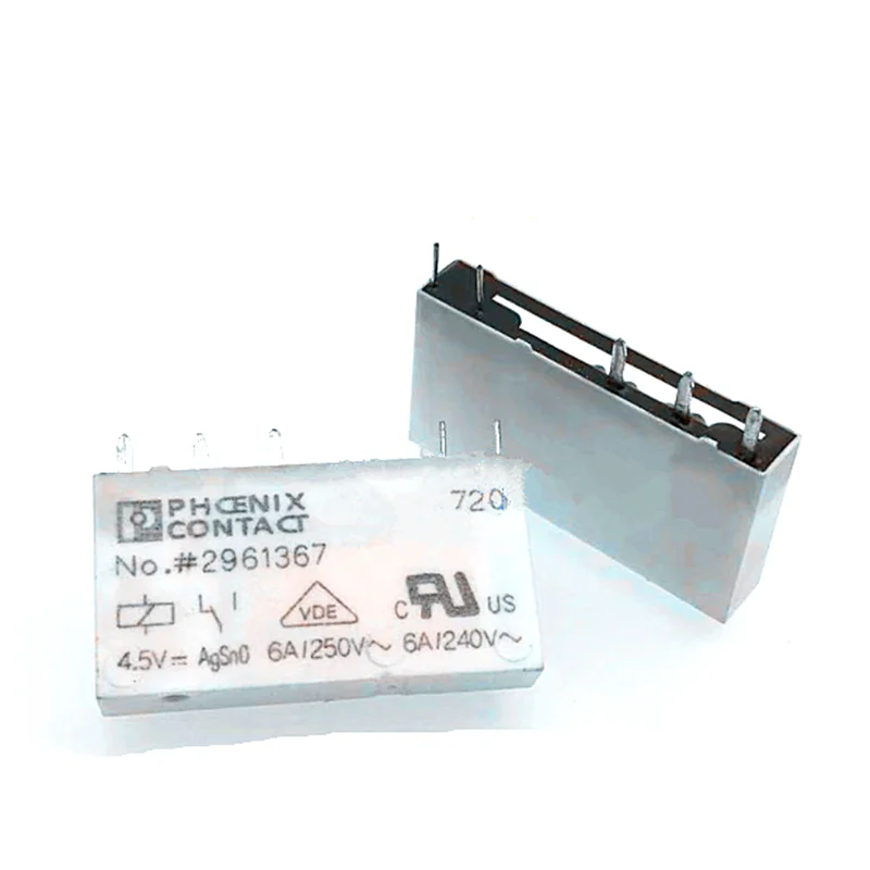 HOT NEW 4.5V relay No.2961367 No 2961367 No2961367 4.5VDC DC4.5V 4.5V 6A 5PIN