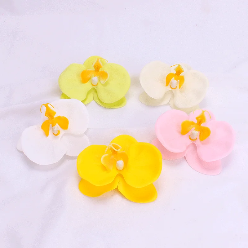 25pc Soap Flower Eternal Butterfly Orchid Valentine\'s Day Creative Artificial Flower Present Home Decoration Handmade Soap