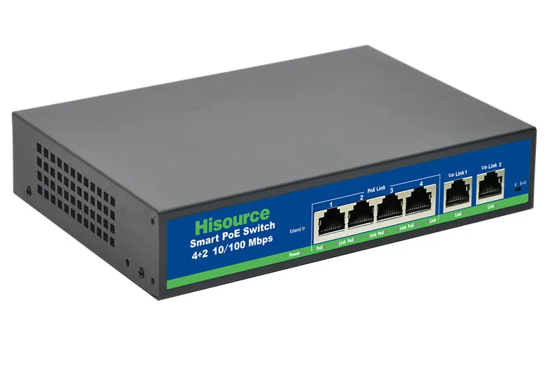 

6-port POE switch 24V power supply 250 meters network switch poe ethernet switch