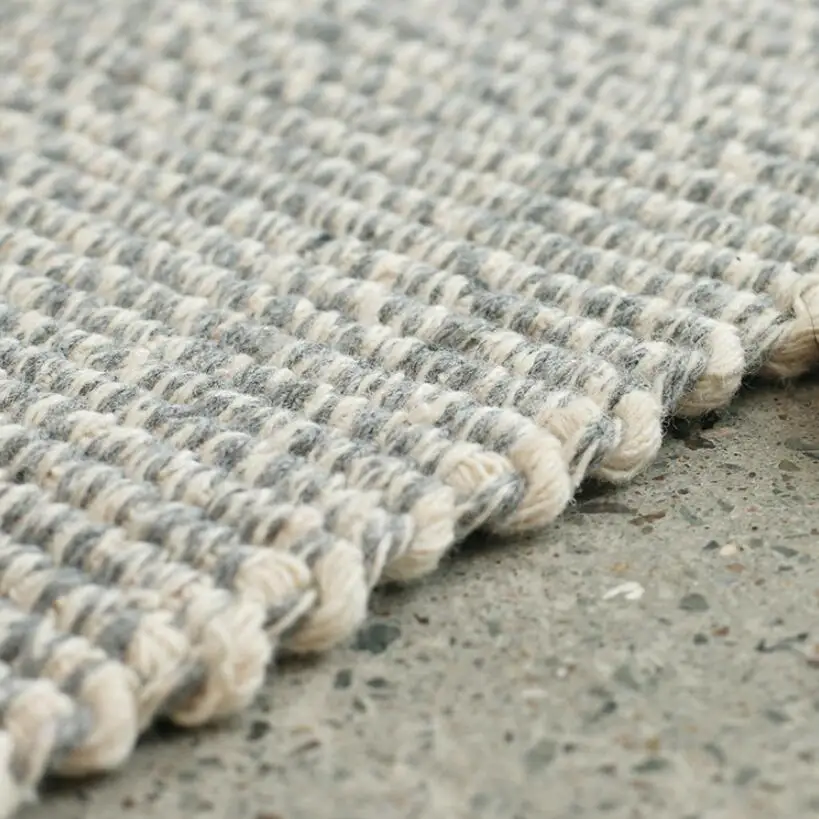 Thick Retro Hand Woven Cotton Linen Carpet Rug Kilim Bedside Rug Floor Mat for Living Room Bedroom Carpet Tassel Home Decor