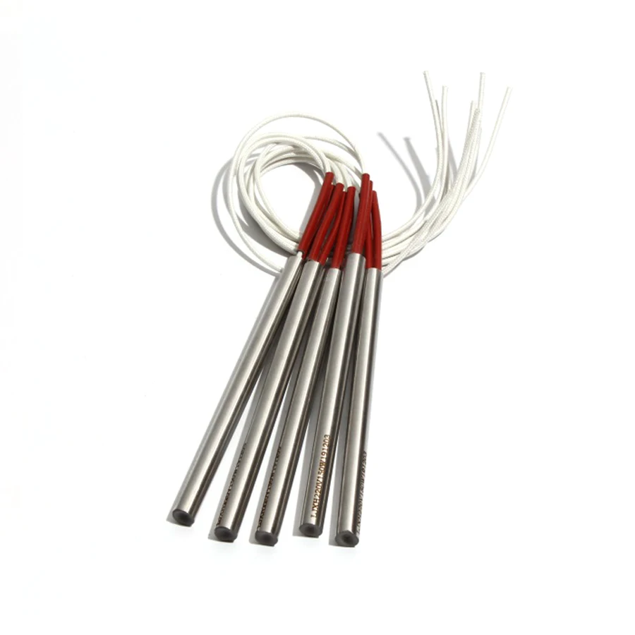 

5PCS 12.5mm Diameter 190~220mm 110/220/380V Tubular Heating Pipe 304SUS Cartridge Heaters 740/760/780/820/860W