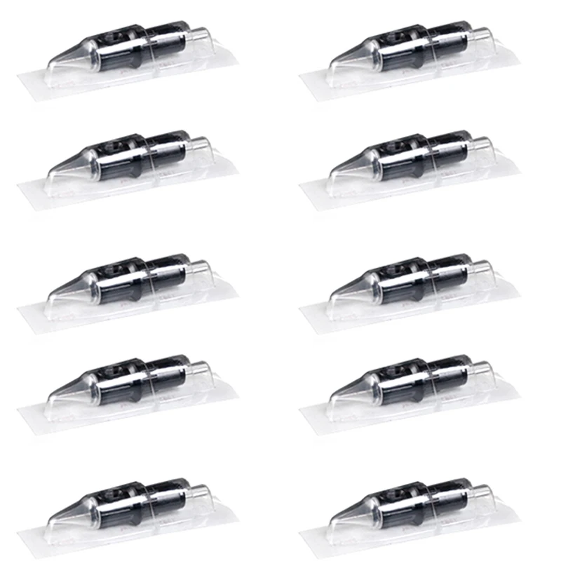 Disposable 10pcs 3R/5/7/9/11/13/15M1 Ink Cartridges For Eyebrows Permanent Makeup Tattoo Line Needles For Rotary Machine