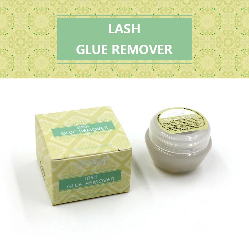 Profissional cílios cola removedor, False Lash Extensão Ferramenta, creme, cheiro de fragrância, 5g