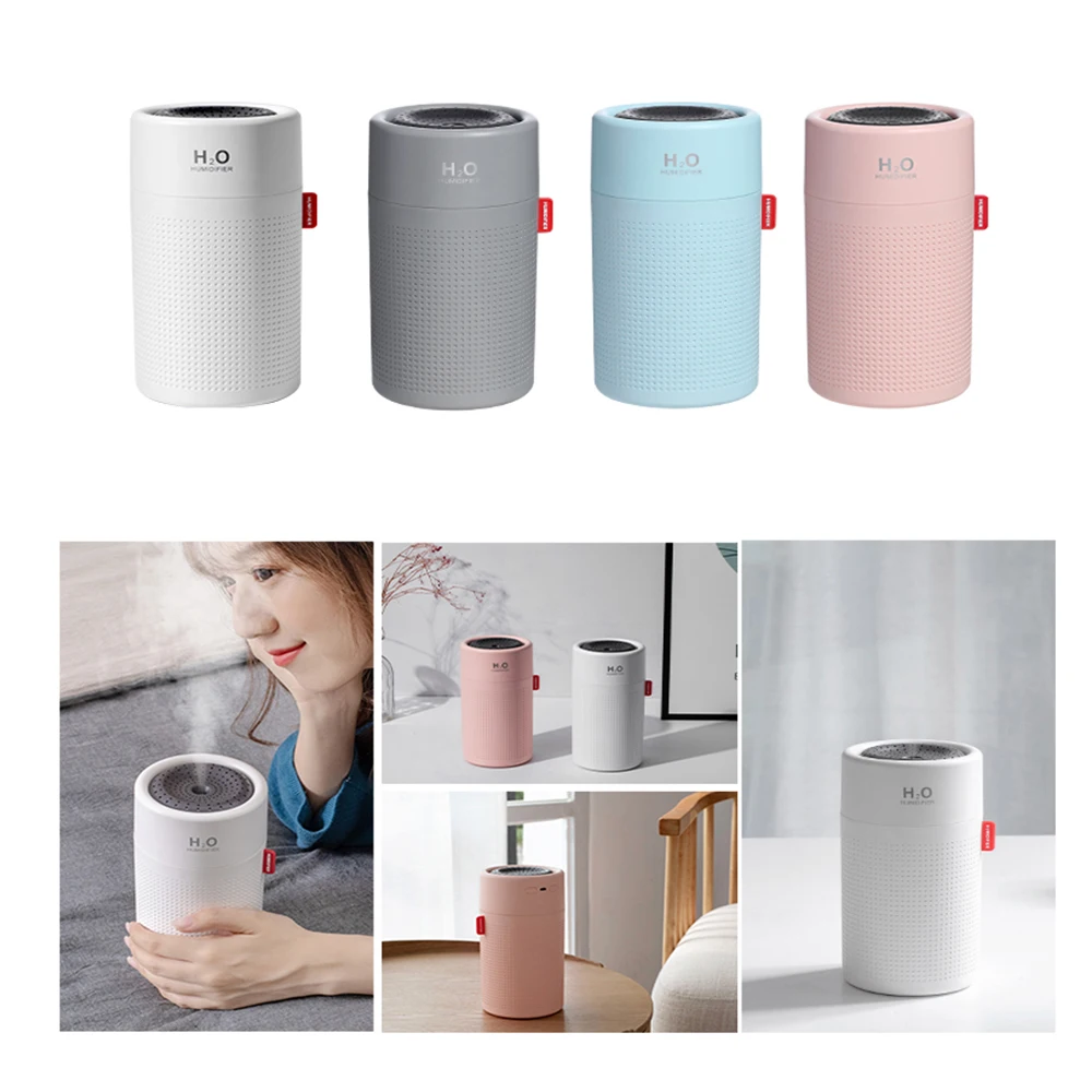 DOROSIN H2O Mini Humidifier Diffuser 2000mAh Battery Portable 750ml Capacity Rechargeable USB Mist Maker For Home Appliances